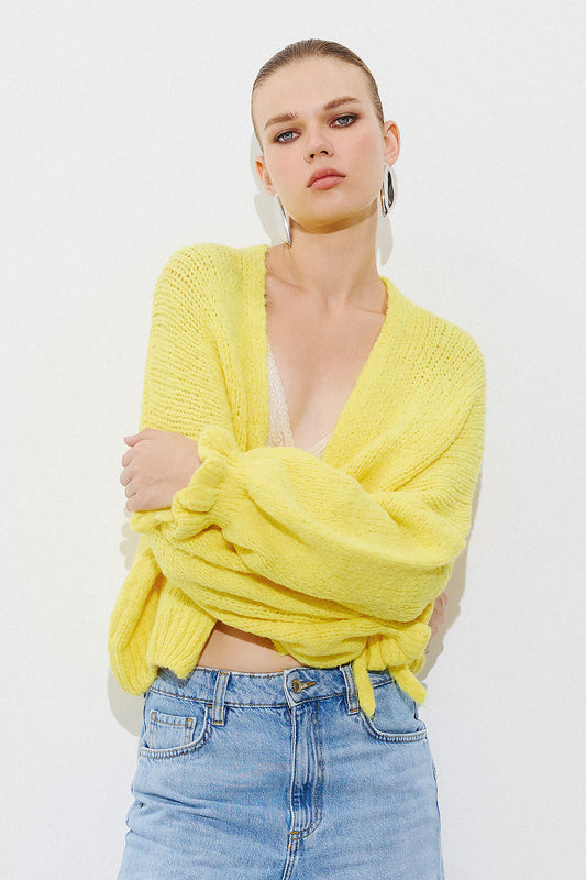 Cardigan - Yellow