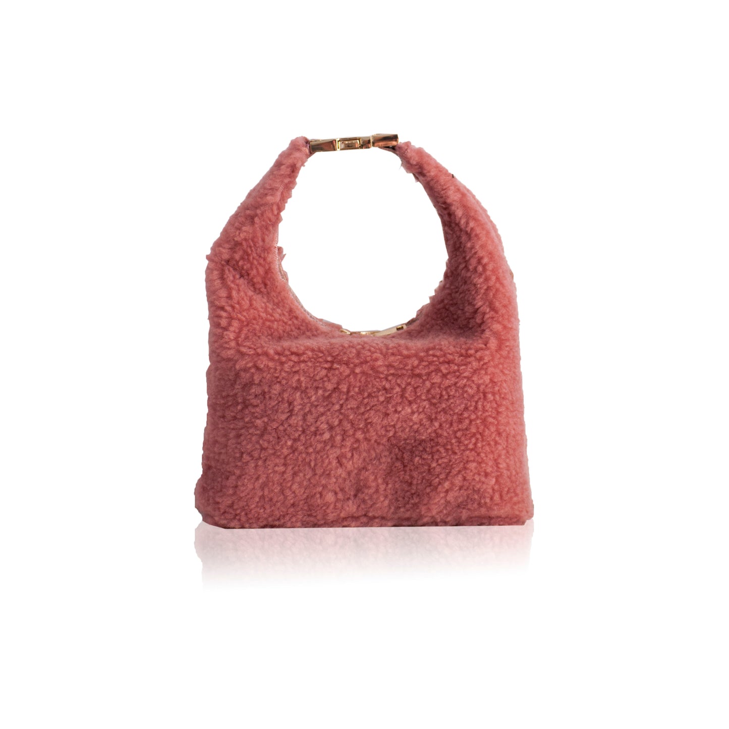 Maggie Teddy Handbag - Blush