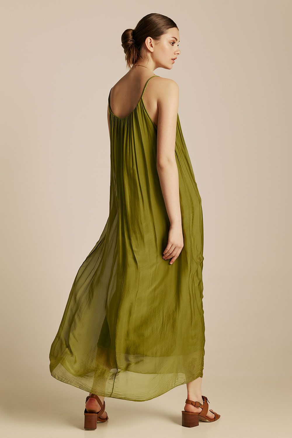 Dione Dress | Olive Green