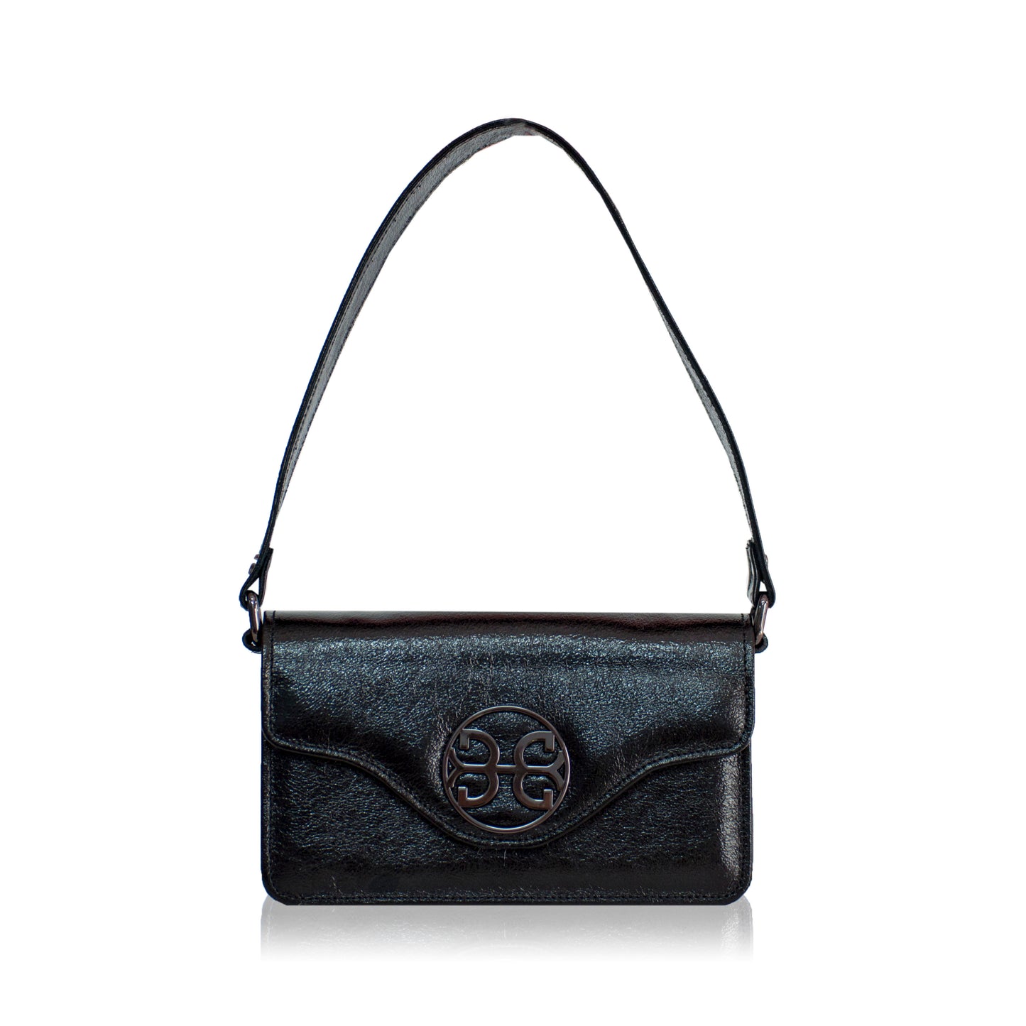 Midnight Fever Leather Bag - Black