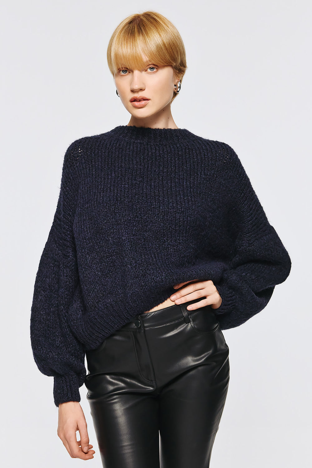 Long Sleeve Pullover - Blue