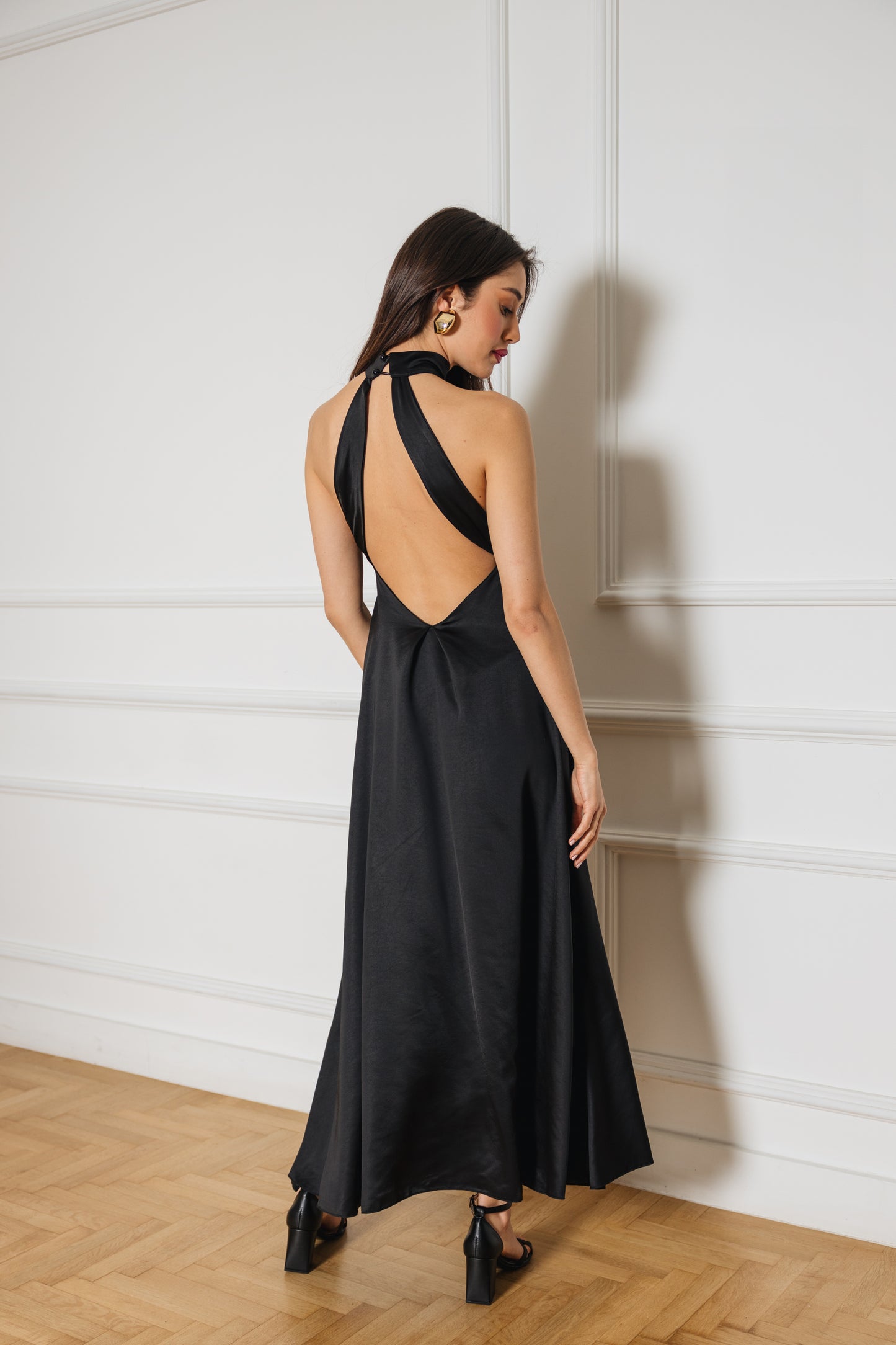 Iliovasilema Maxi Dress - Black