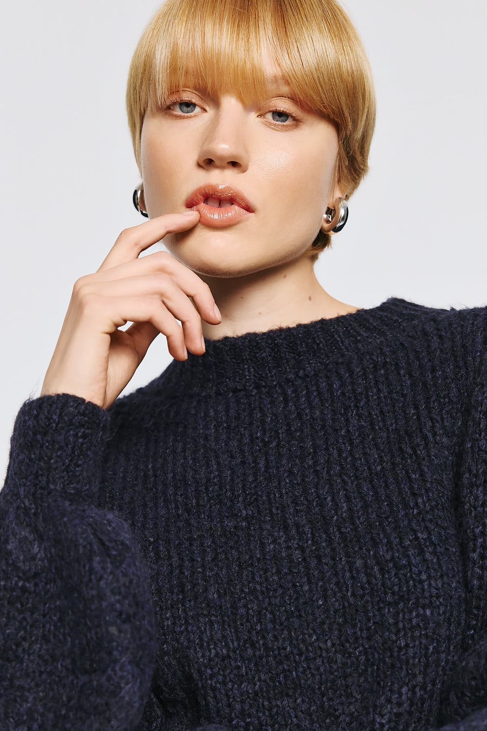 Long Sleeve Pullover - Blue