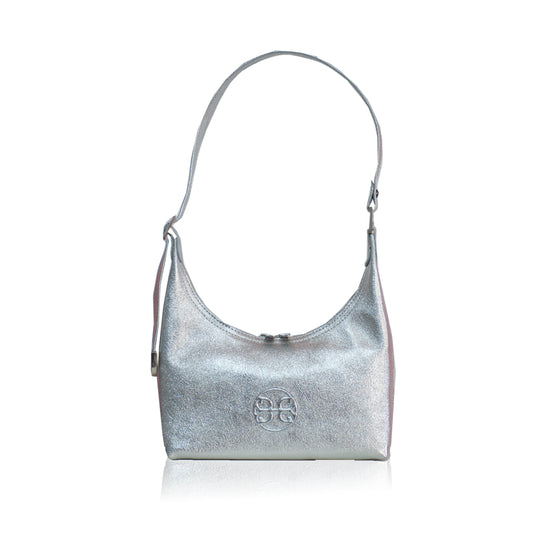 Dancing Queen Leather Bag - Silver