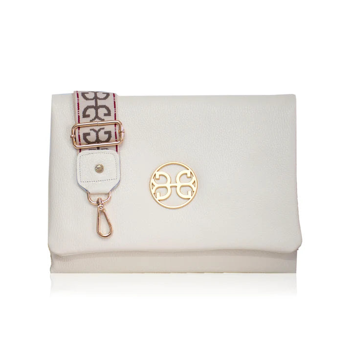 Milena Leather Bag - Cream