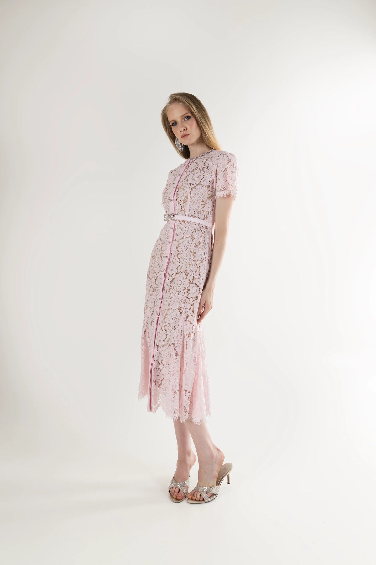 Celine Dress - Soft Pink