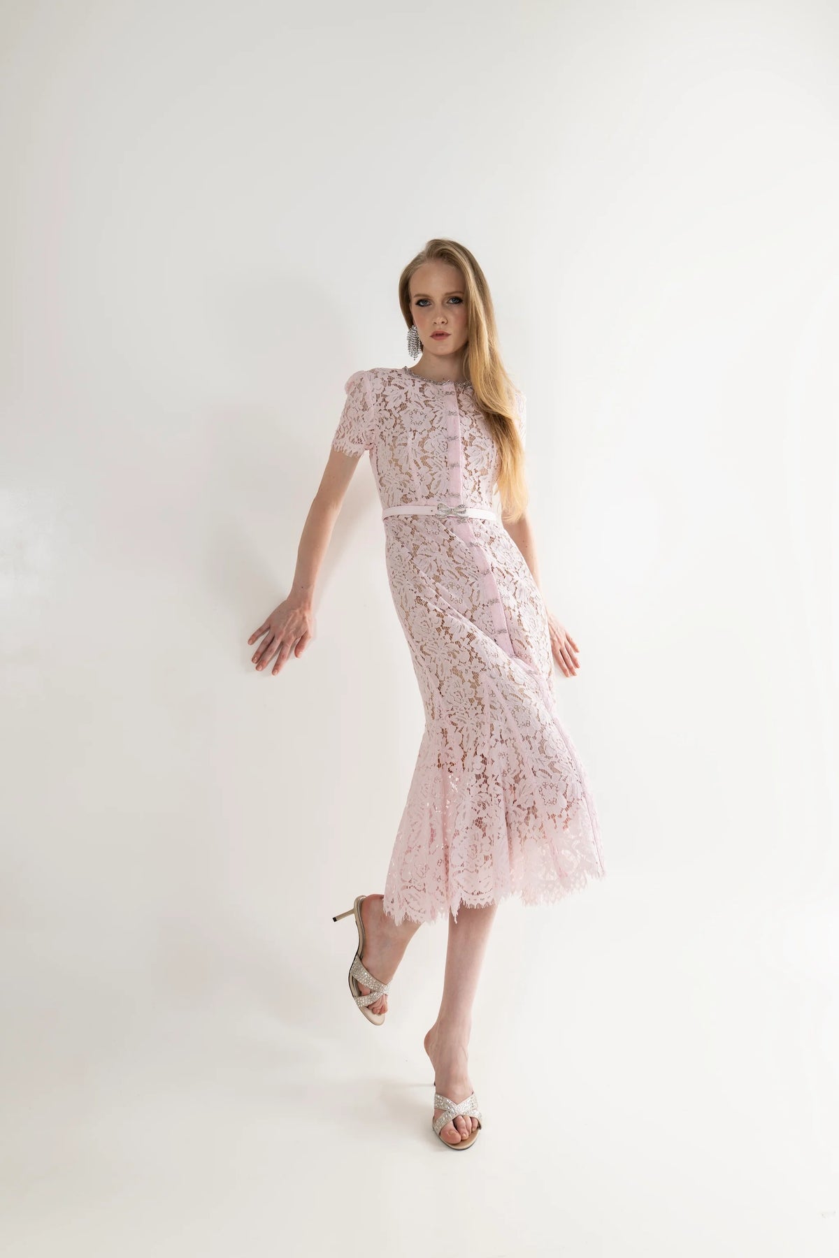 Celine Dress - Soft Pink