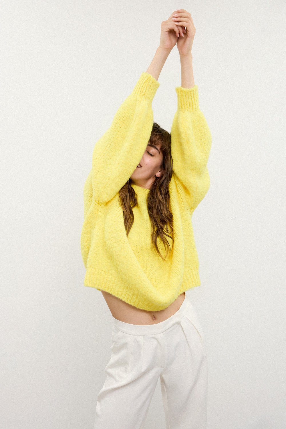 Long Sleeve Pullover - Yellow