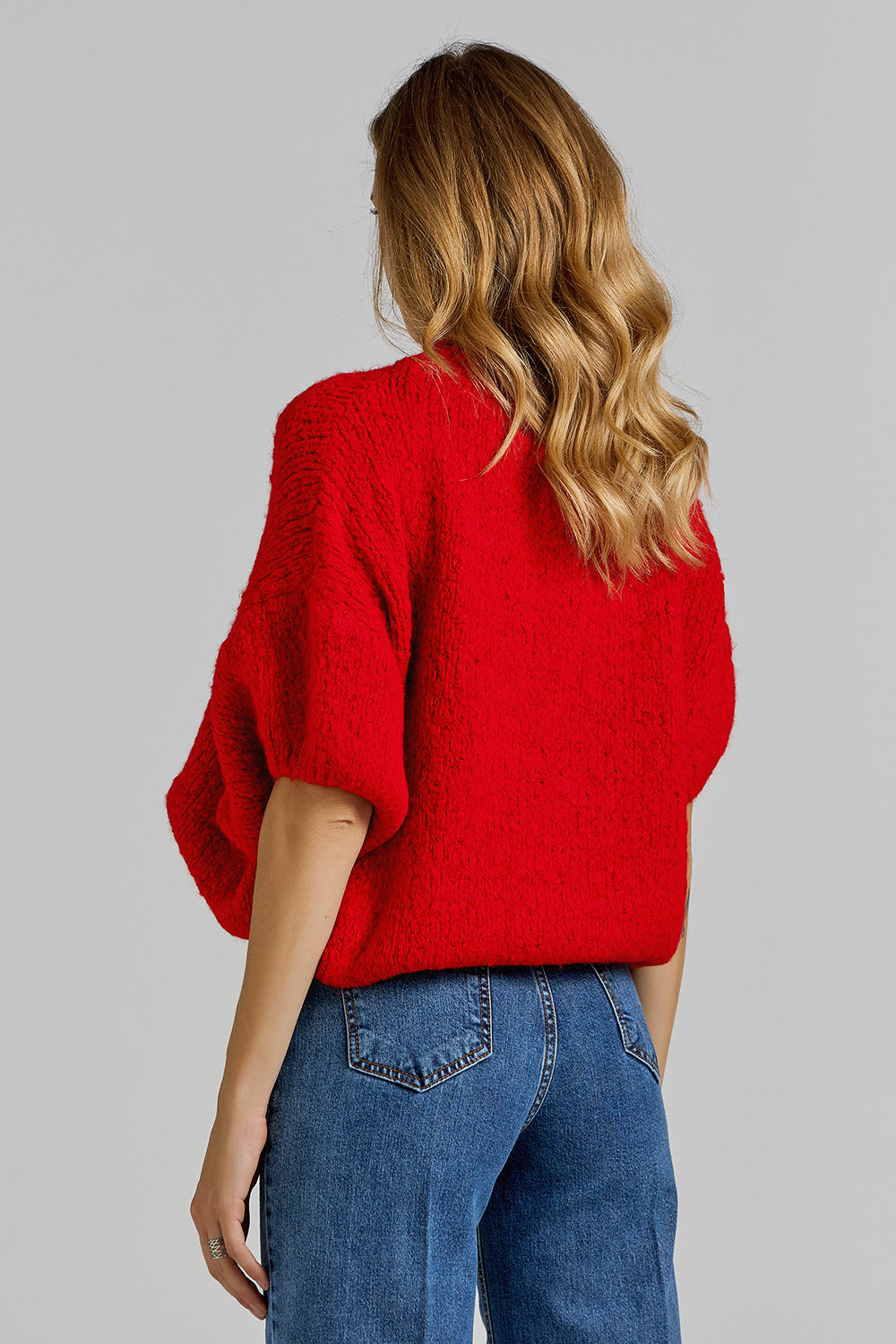 Short Sleeve Pullover - Red