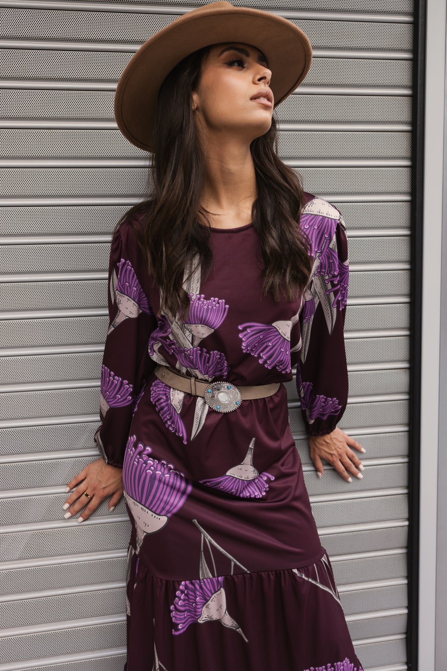 Eucalyptus Odyssey Purple Dress