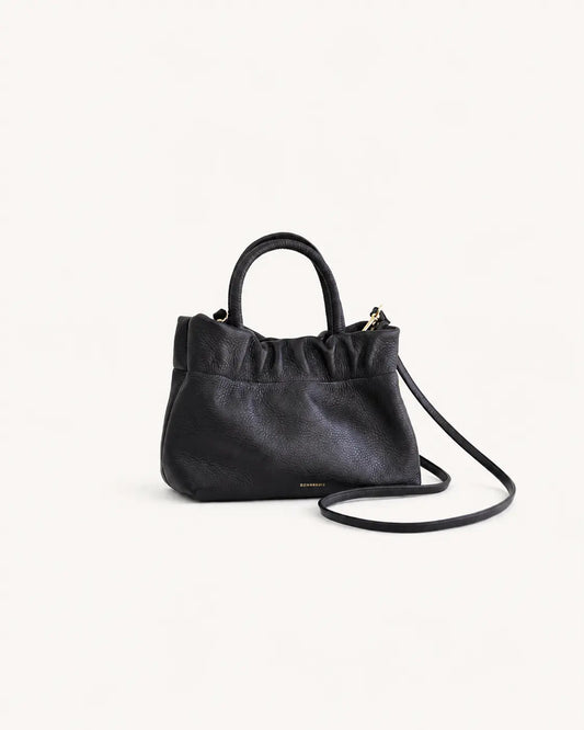 Nefeli Mini Leather Bag - Black