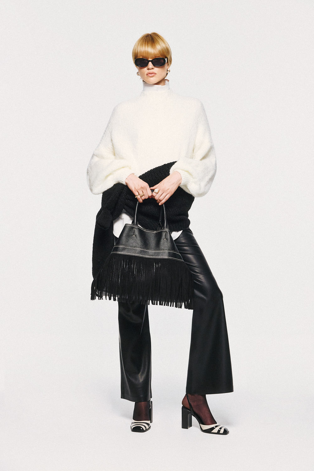 Long Sleeve Pullover - Ivory