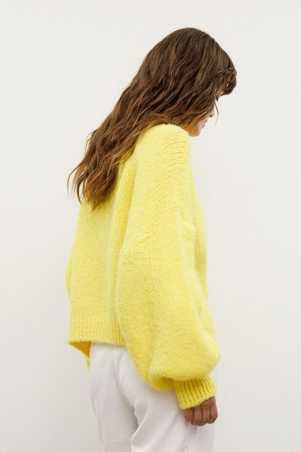 Long Sleeve Pullover - Yellow