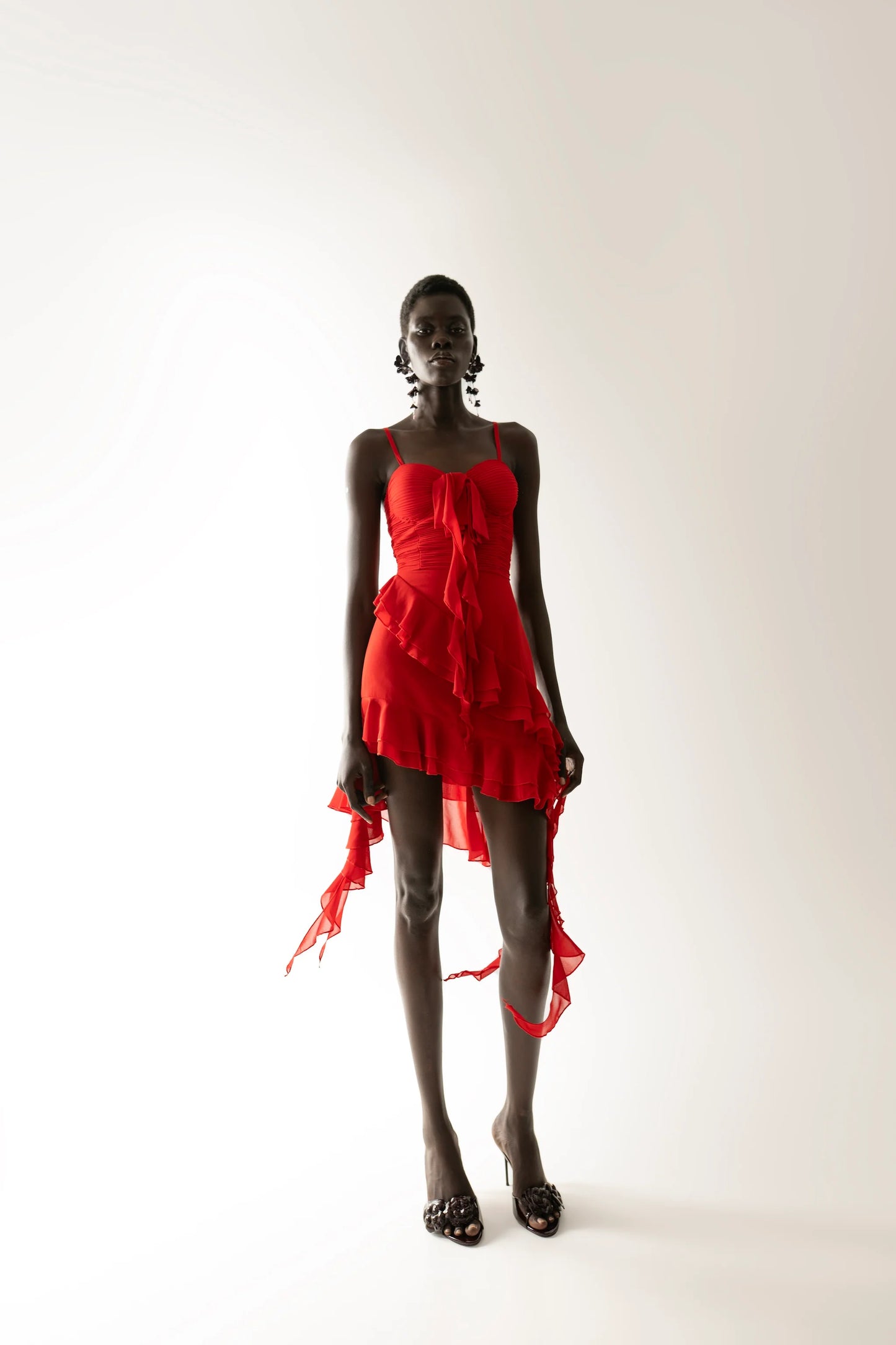 Nara Mini Dress - Red