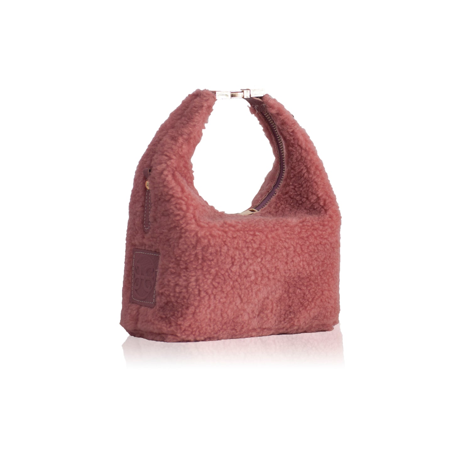 Maggie Teddy Handbag - Blush