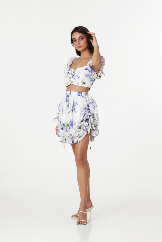 Iris Flower Skirt