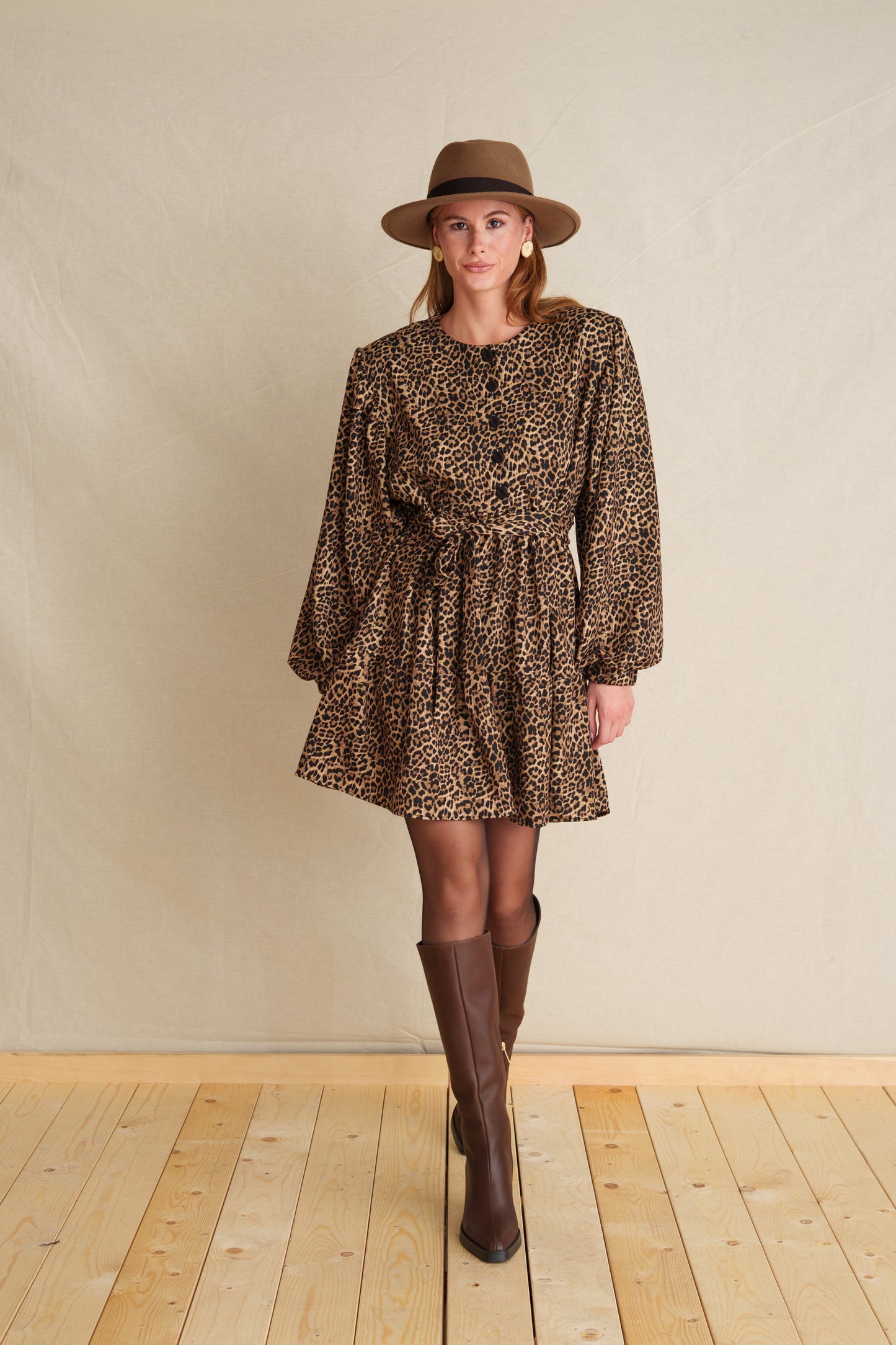 Animal Futter Mini Dress