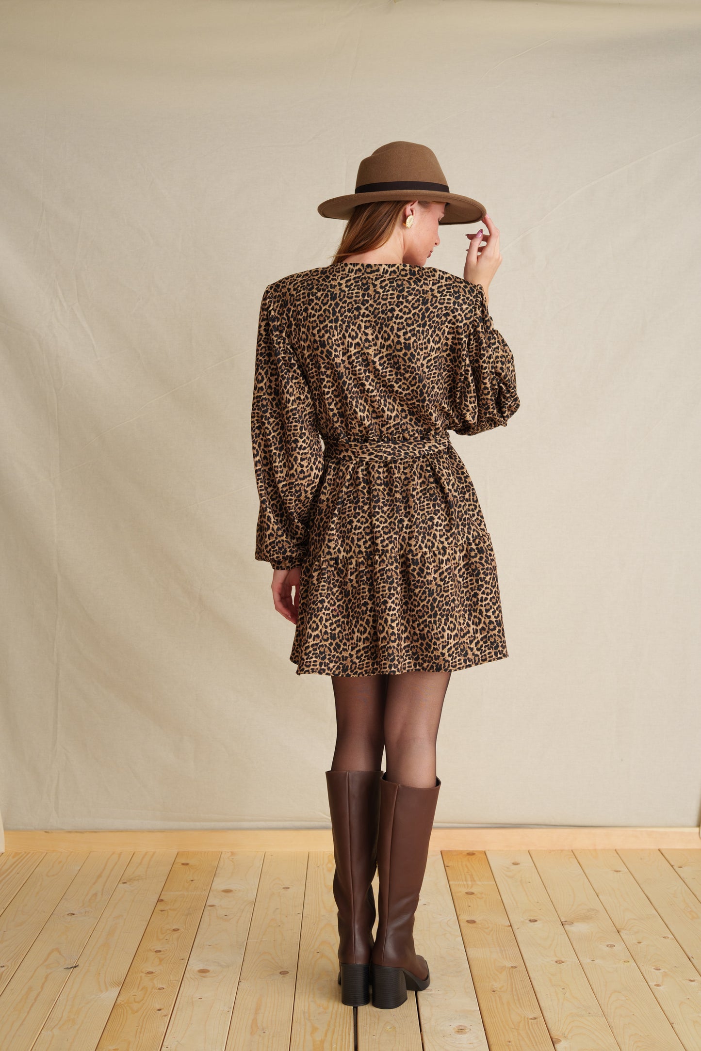 Animal Futter Mini Dress