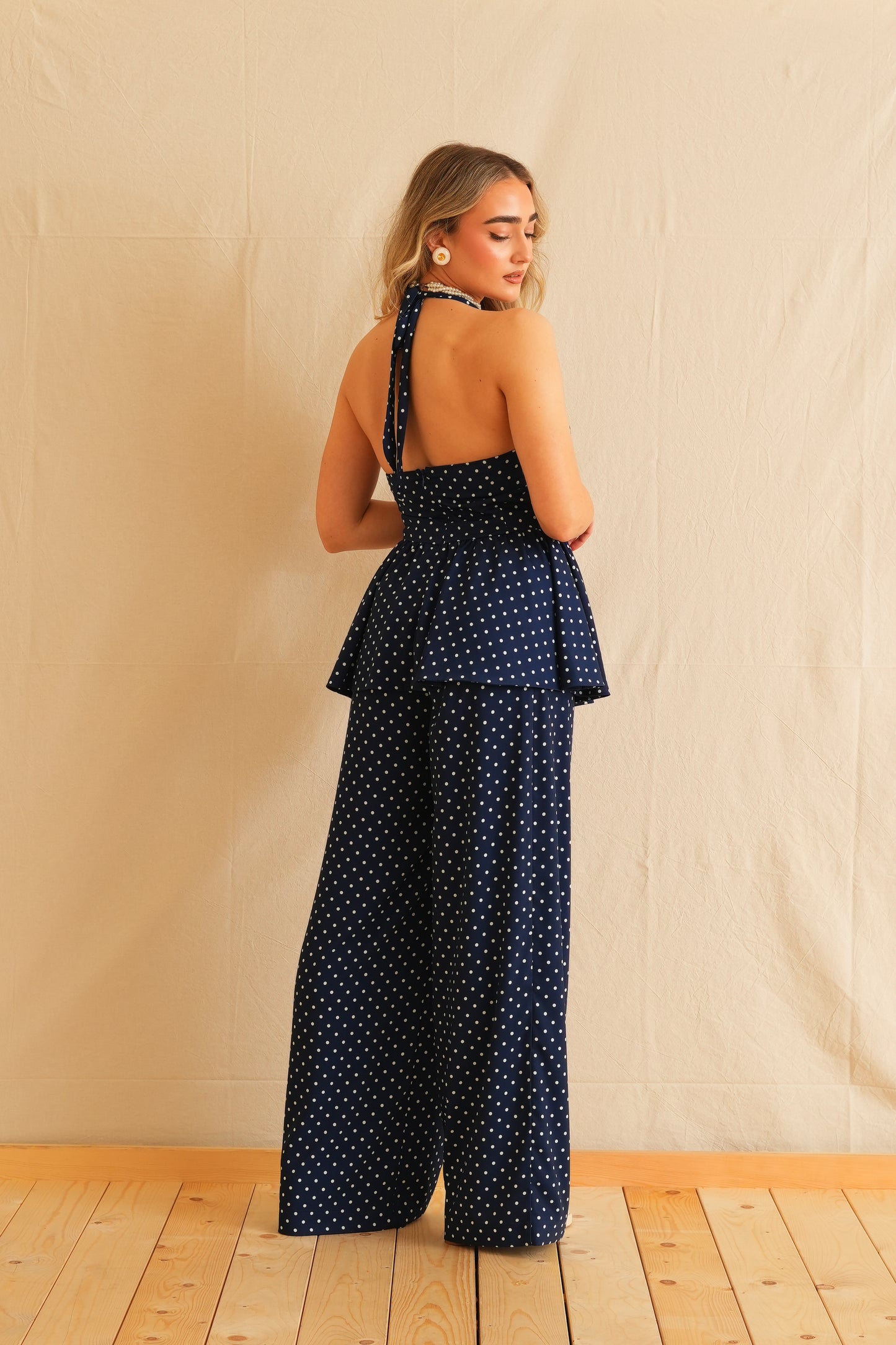 Polka Dot Classic Pants