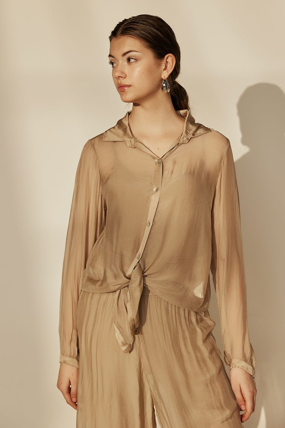 Lydia Shirt| Sand