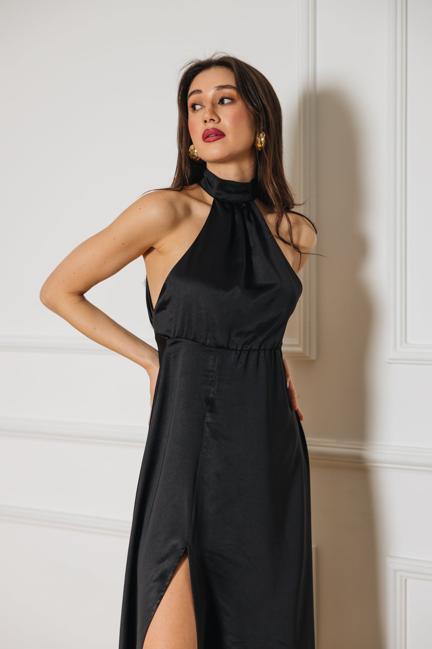 Iliovasilema Maxi Dress - Black