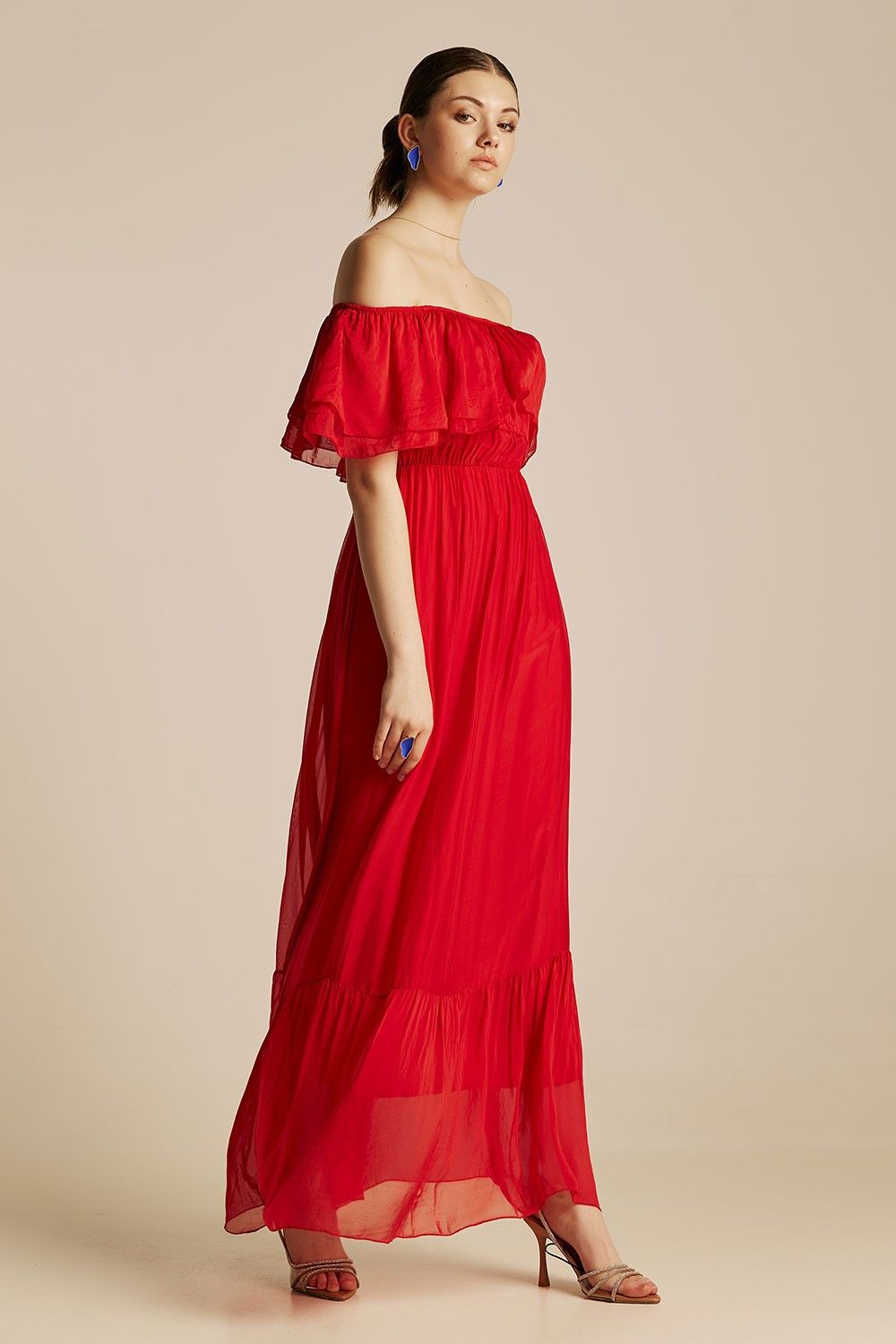 Anthia Dress | Red