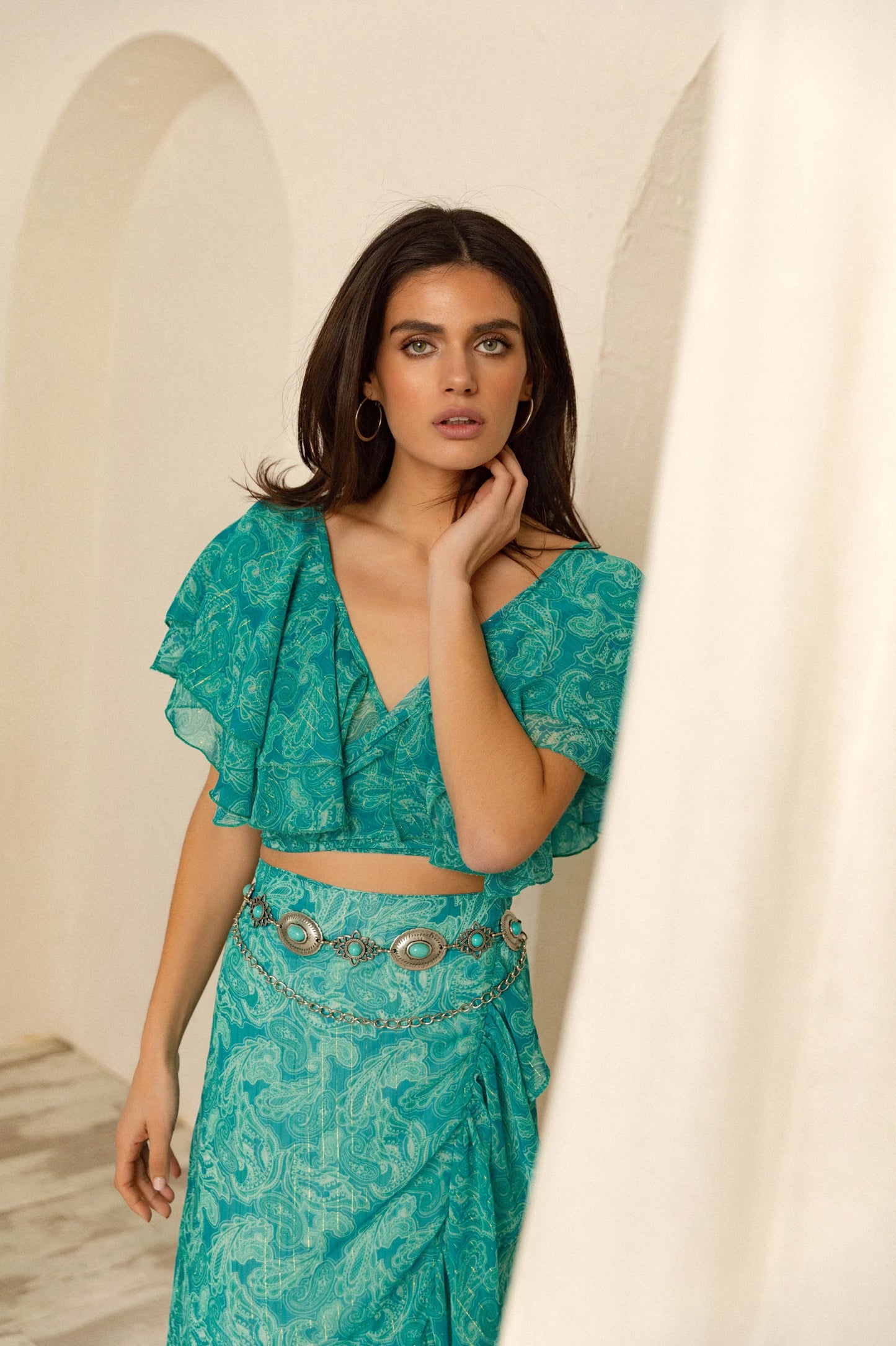 Ariadne Wrap Top