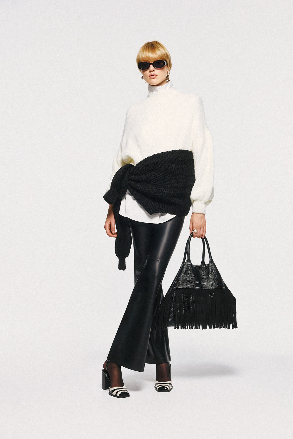 Long Sleeve Pullover - Ivory