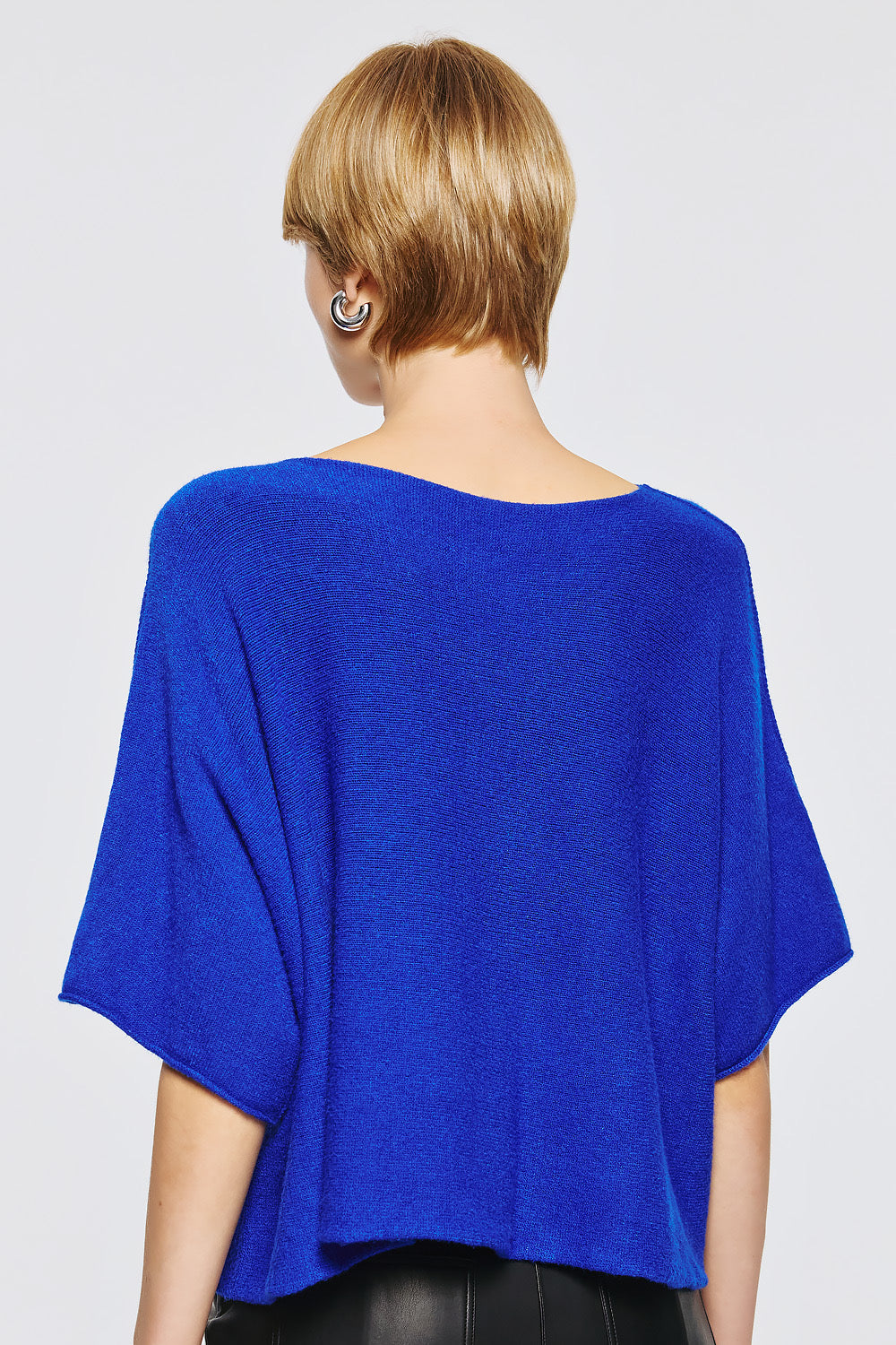 Soft Knitwear 3/4 Sleeve | Royal Blue
