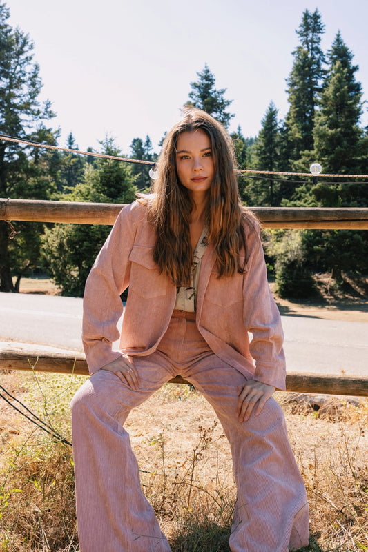 Etta Unisex Jacket - Pink