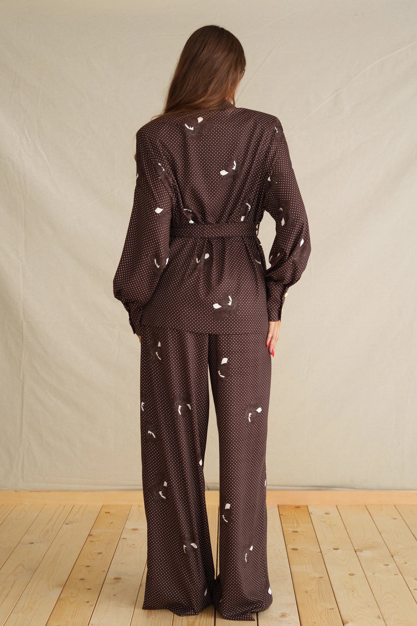 Her Closet Brown Classic Pants