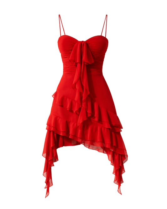Nara Mini Dress - Red