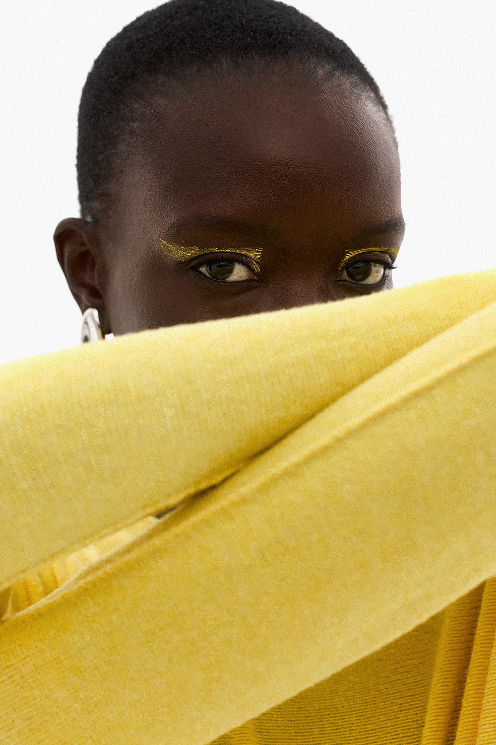 Soft Knitwear V-Neck | Yellow