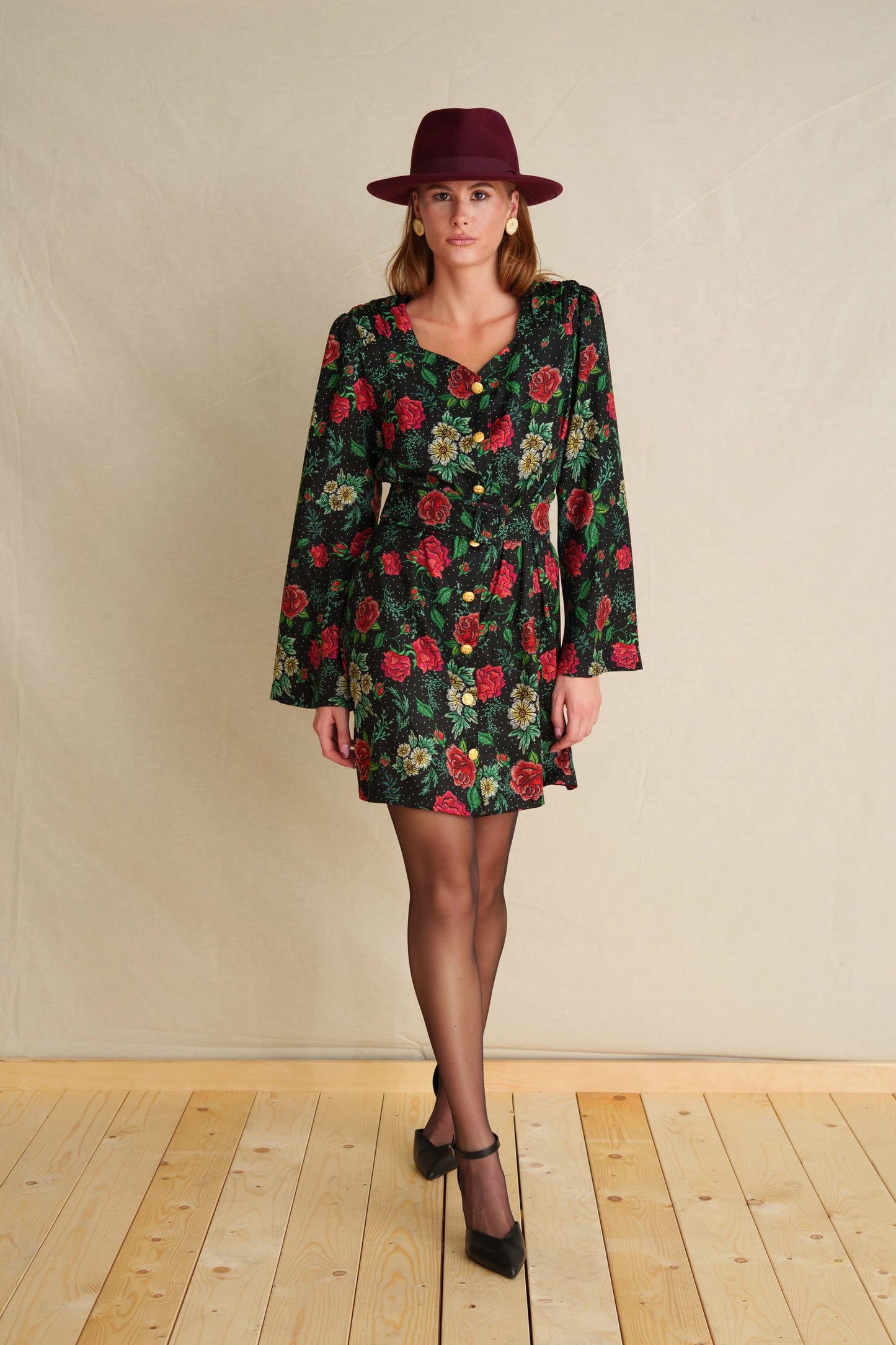 Hellena’s Garden Vintage Mini Dress