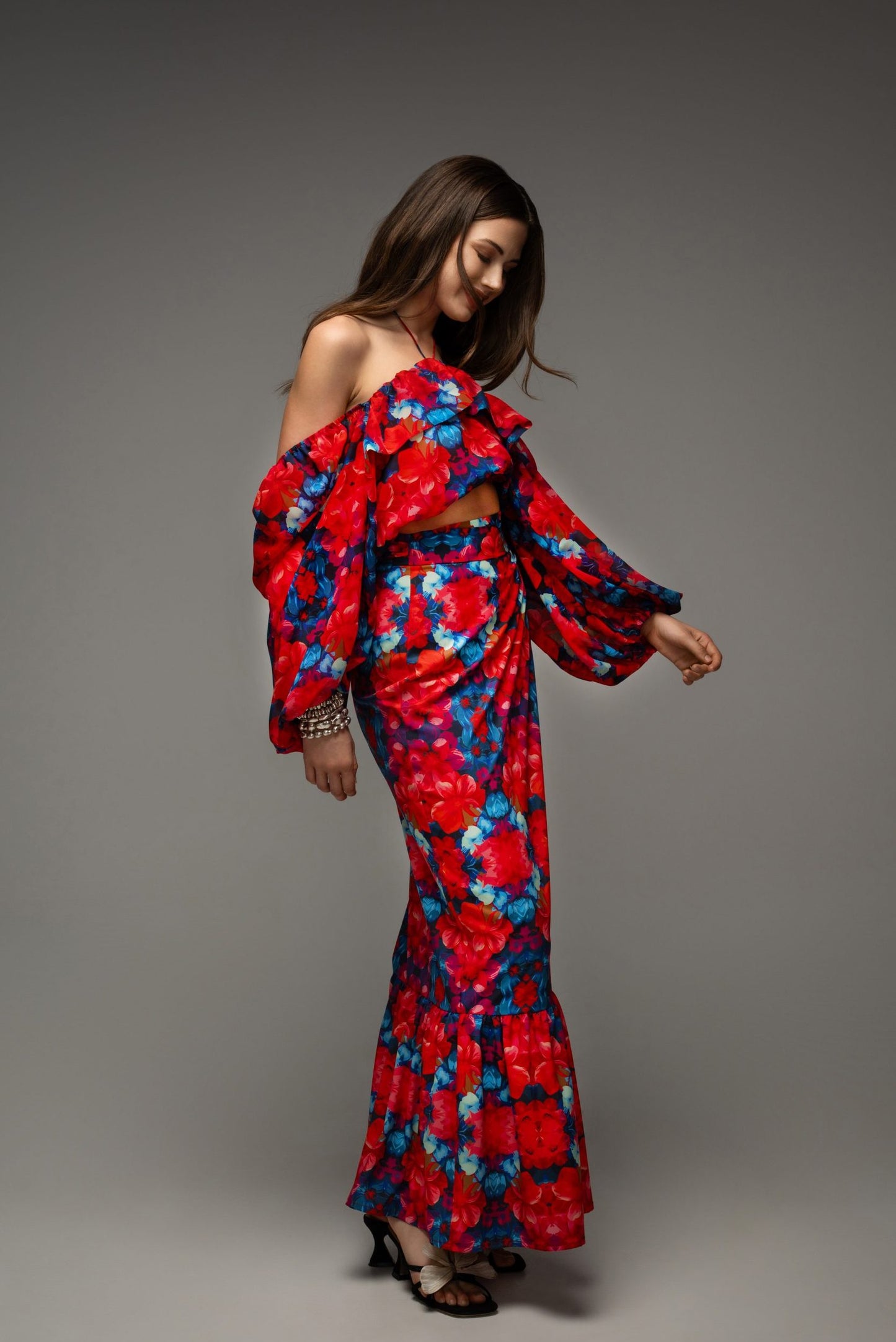 Anthesis Maxi Wrap Skirt