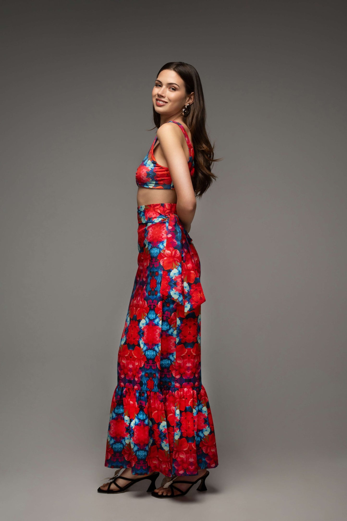Anthesis Maxi Wrap Skirt