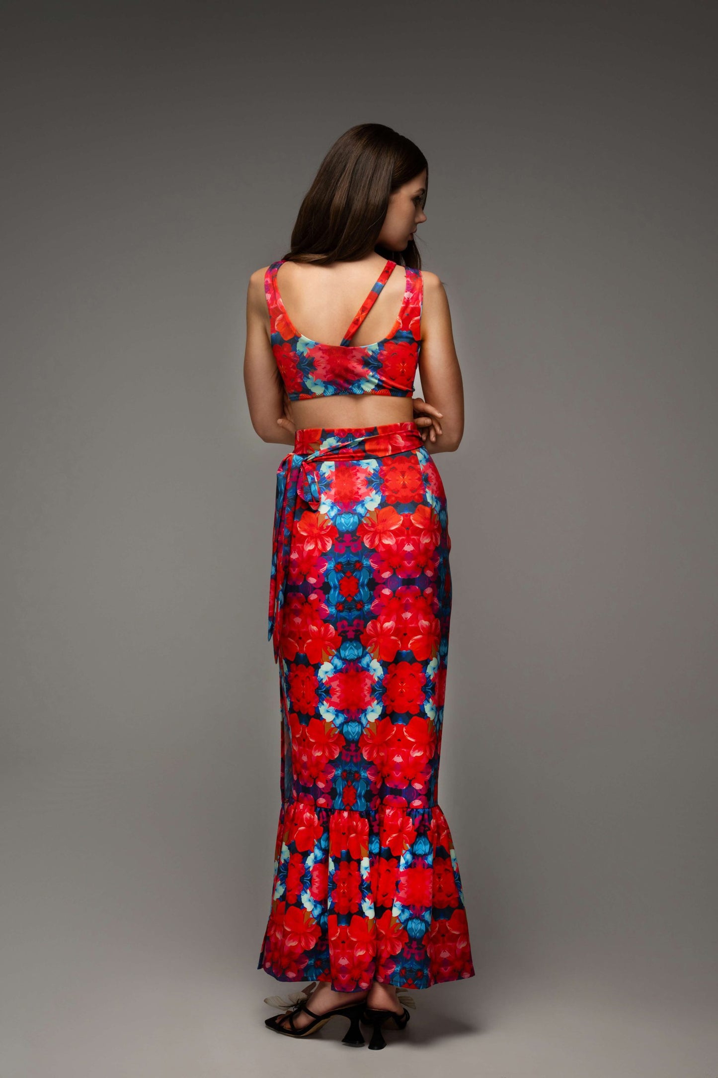 Anthesis Maxi Wrap Skirt