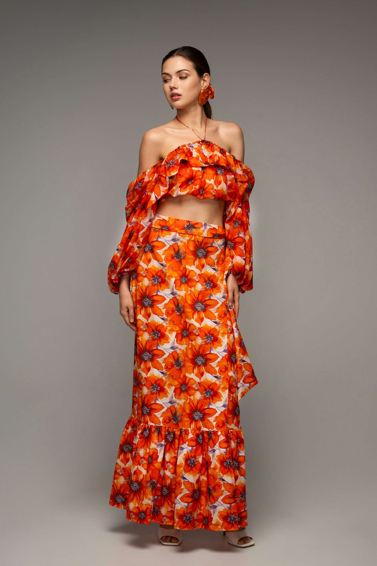 Pyra Maxi Wrap Skirt