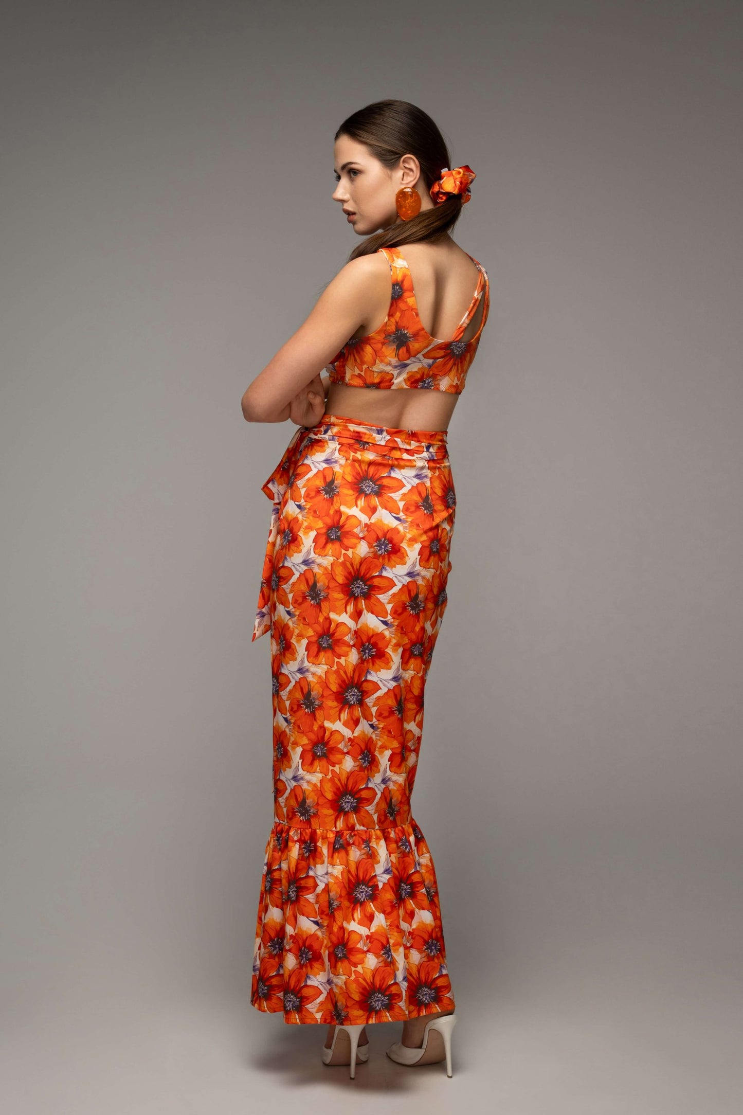 Pyra Maxi Wrap Skirt