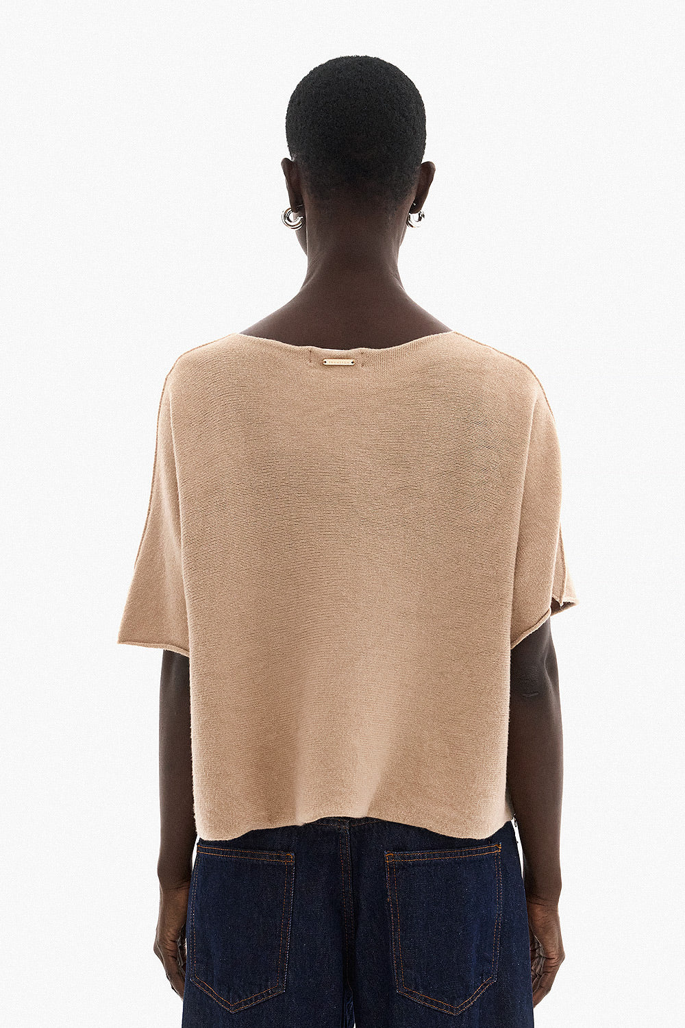 Soft Knitwear 3/4 Sleeve | Beige