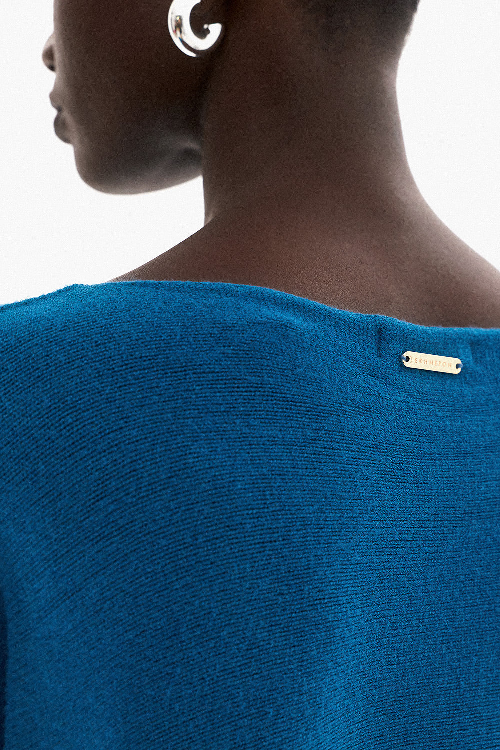 Soft Knitwear 3/4 Sleeve | Petrol