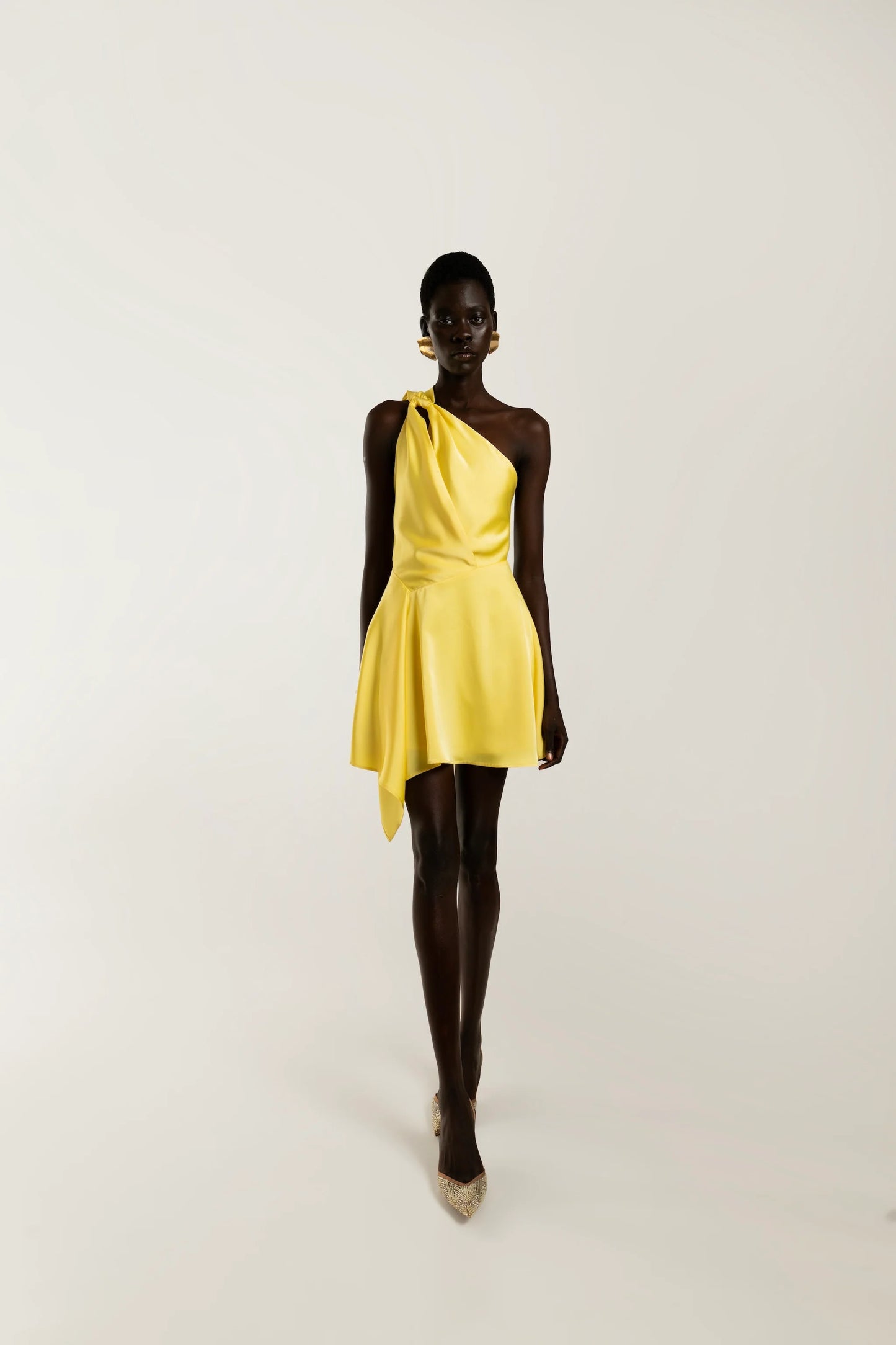 Lina Mini Dress - Yellow