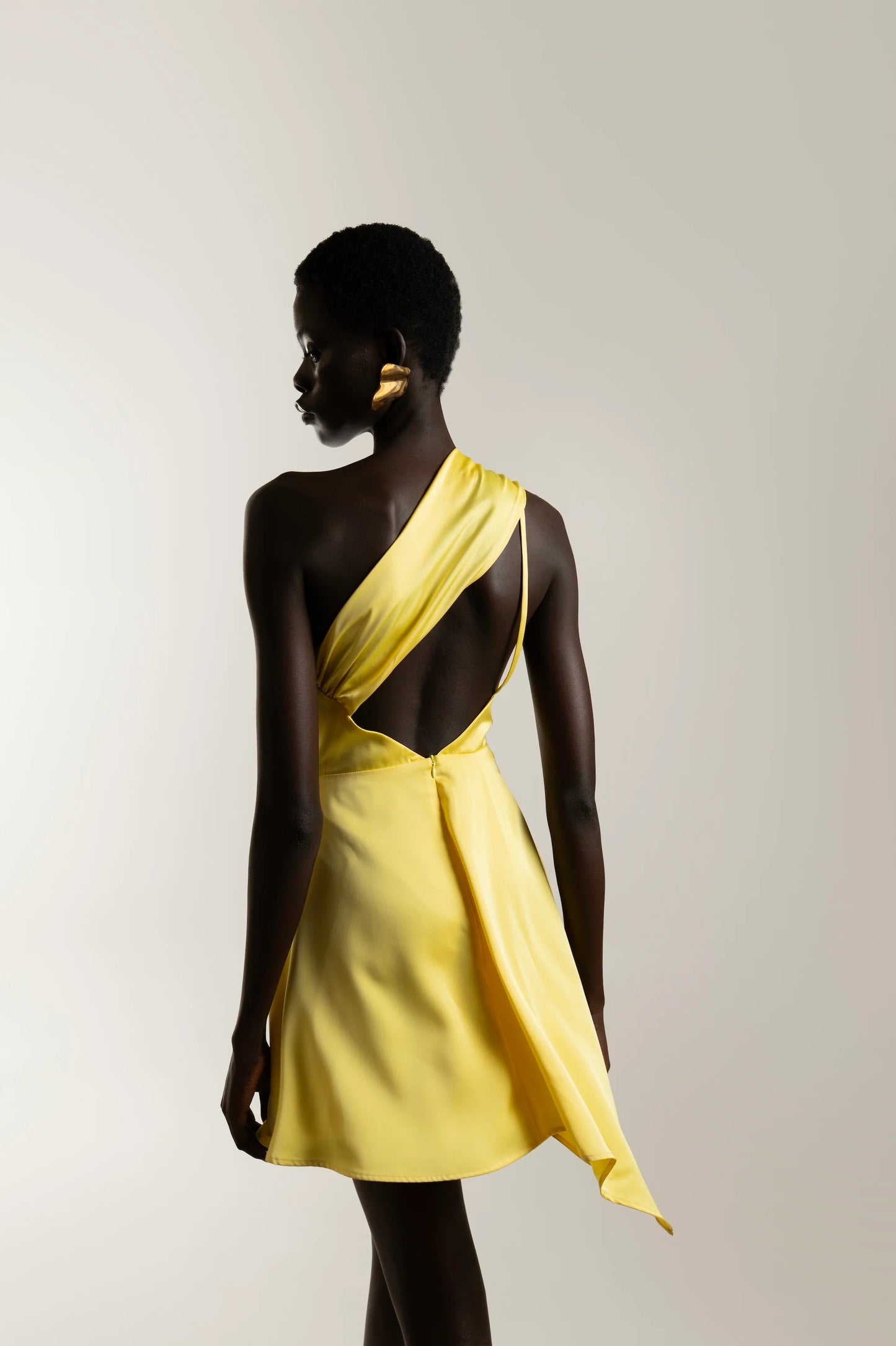 Lina Mini Dress - Yellow