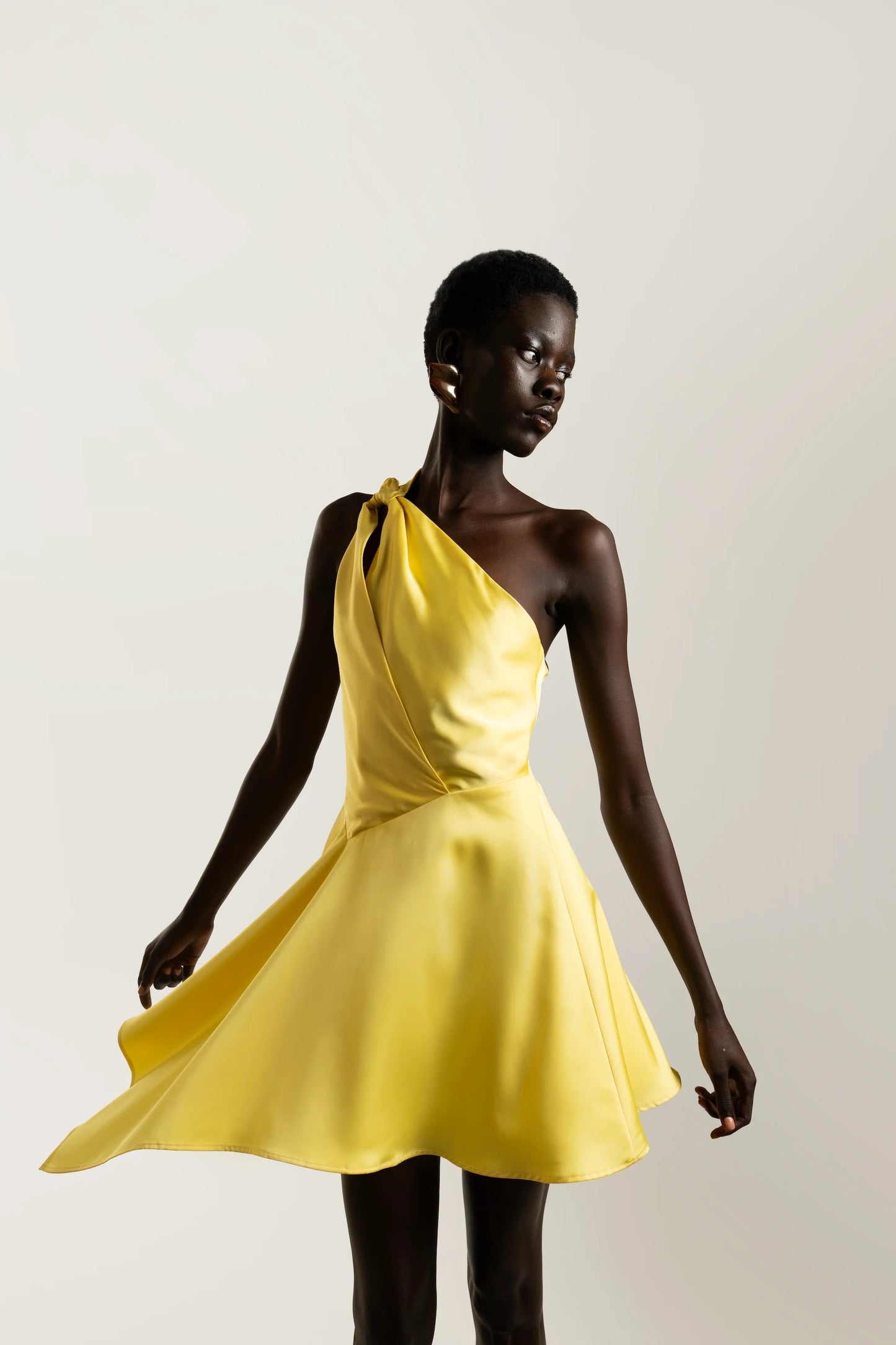 Lina Mini Dress - Yellow