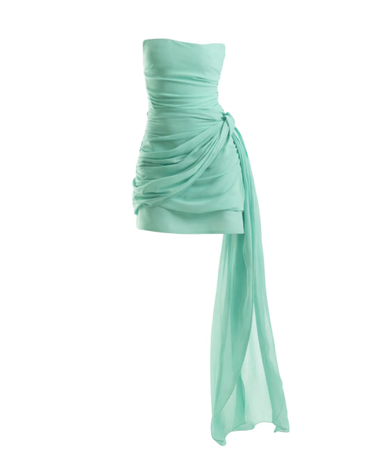 Tala Mini Dress - Turquoise