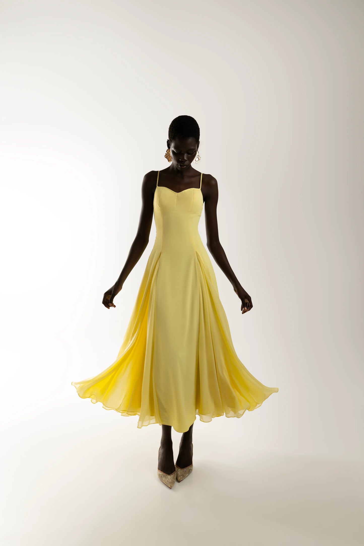Sena Dress - Butter Yellow