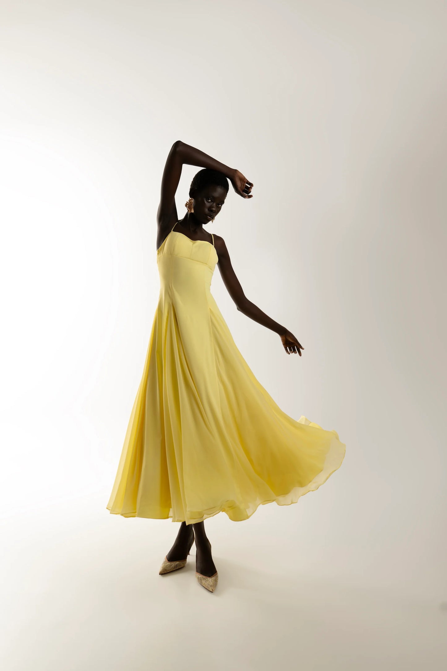 Sena Dress - Butter Yellow