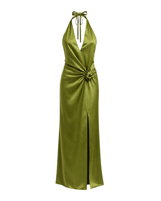 Elia Maxi Dress - Khaki