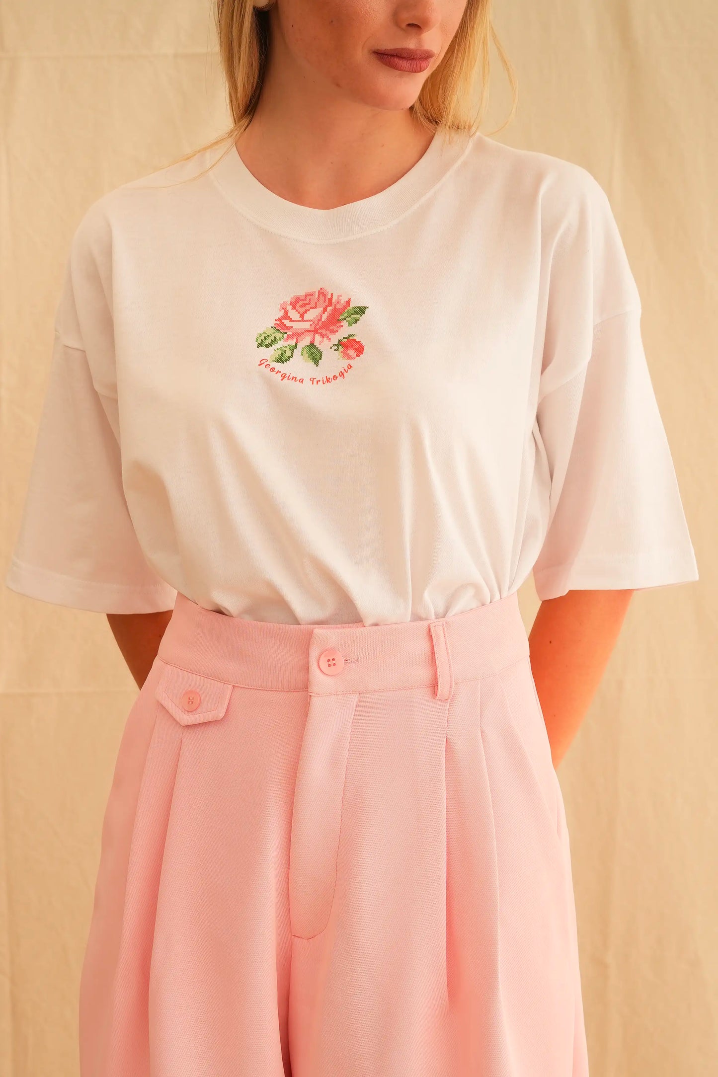 Pink Rose T-Shirt