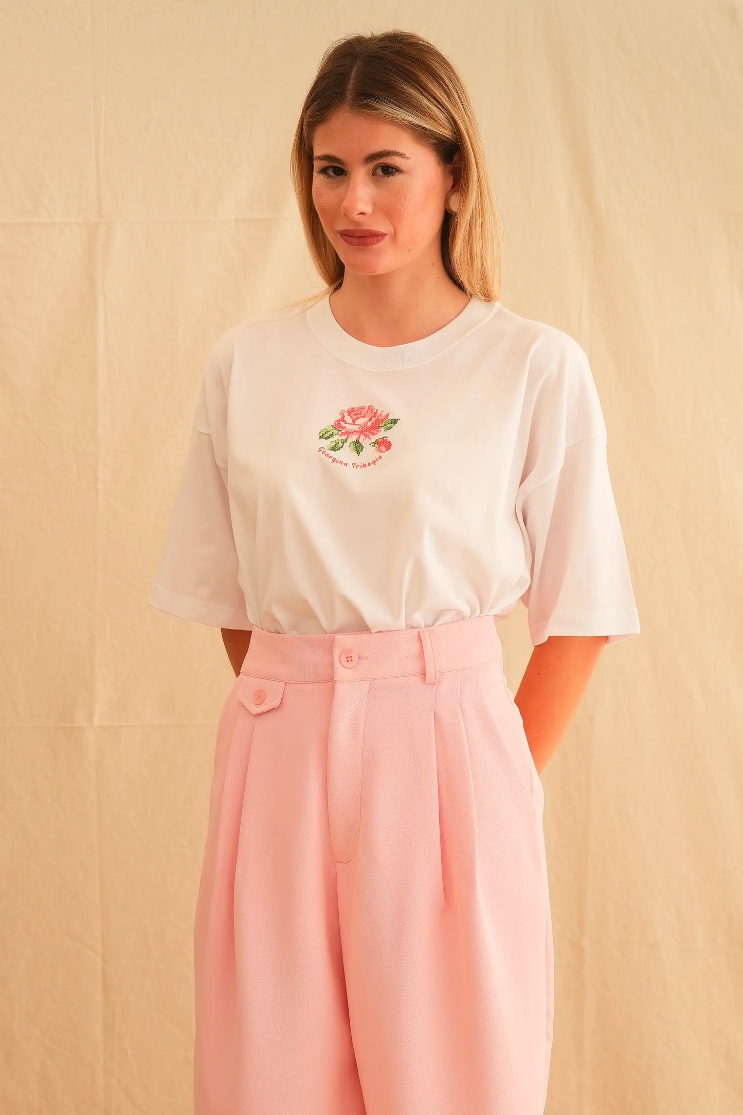 Pink Rose T-Shirt